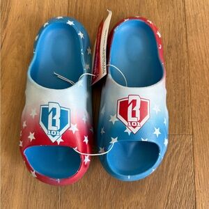 Baseball Lifestyle 101 - Youth Slides - NEW WITH TAGS